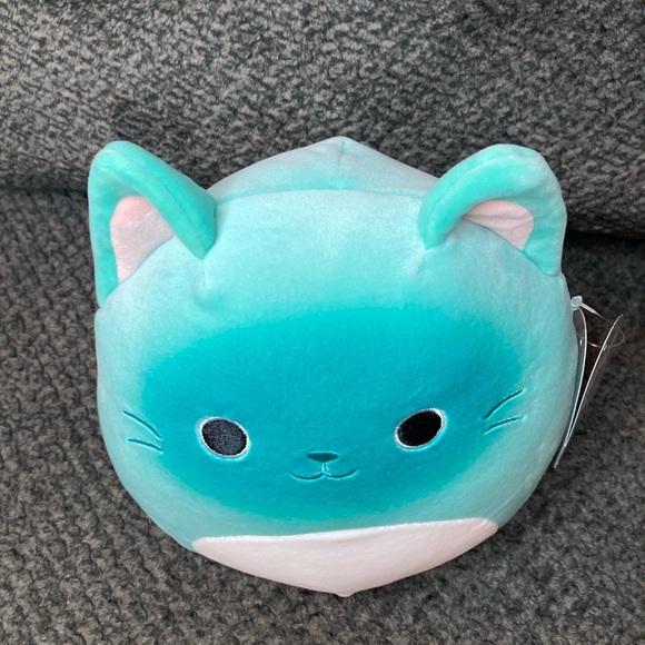 Squishmallows Sigrid Blue Cat 7” - Picture 5 of 12